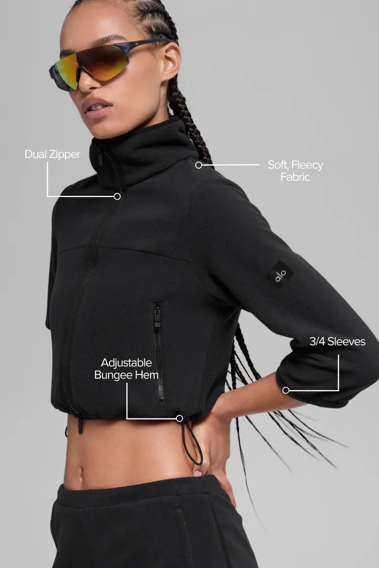 Casaco Polar Fleece Retreat Cropped