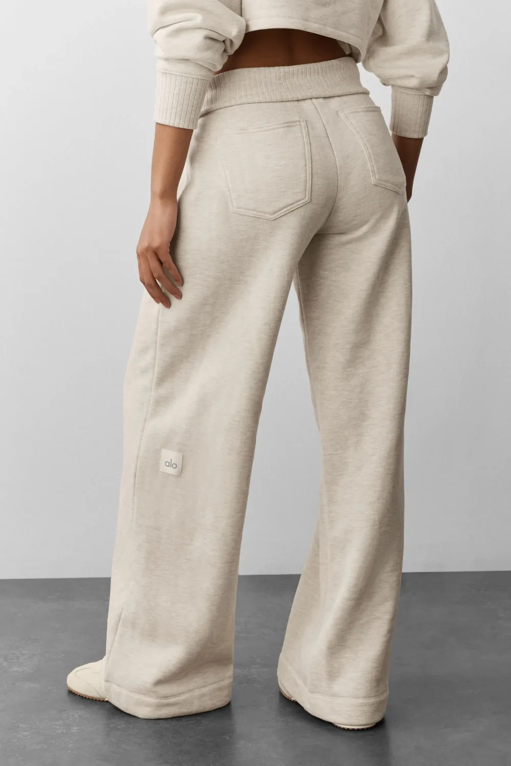 Calça De Moletom Wide Leg Serenity