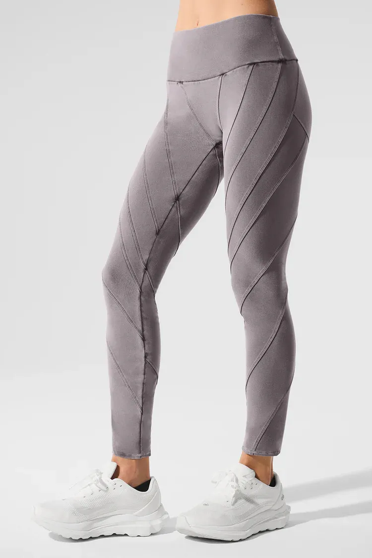 Legging Washed Alosoft High-Waist Sunray