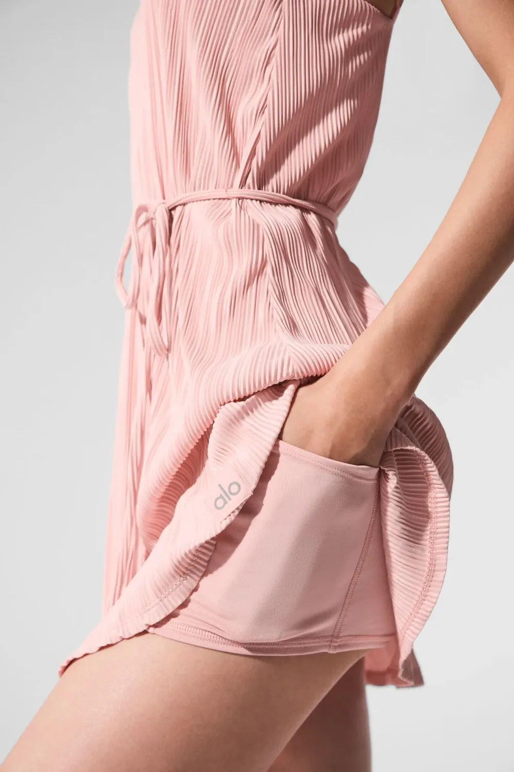 Vestido Micro Plisse Game On Tennis