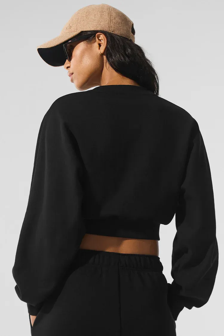 Moletom Cropped Accolade Crewneck