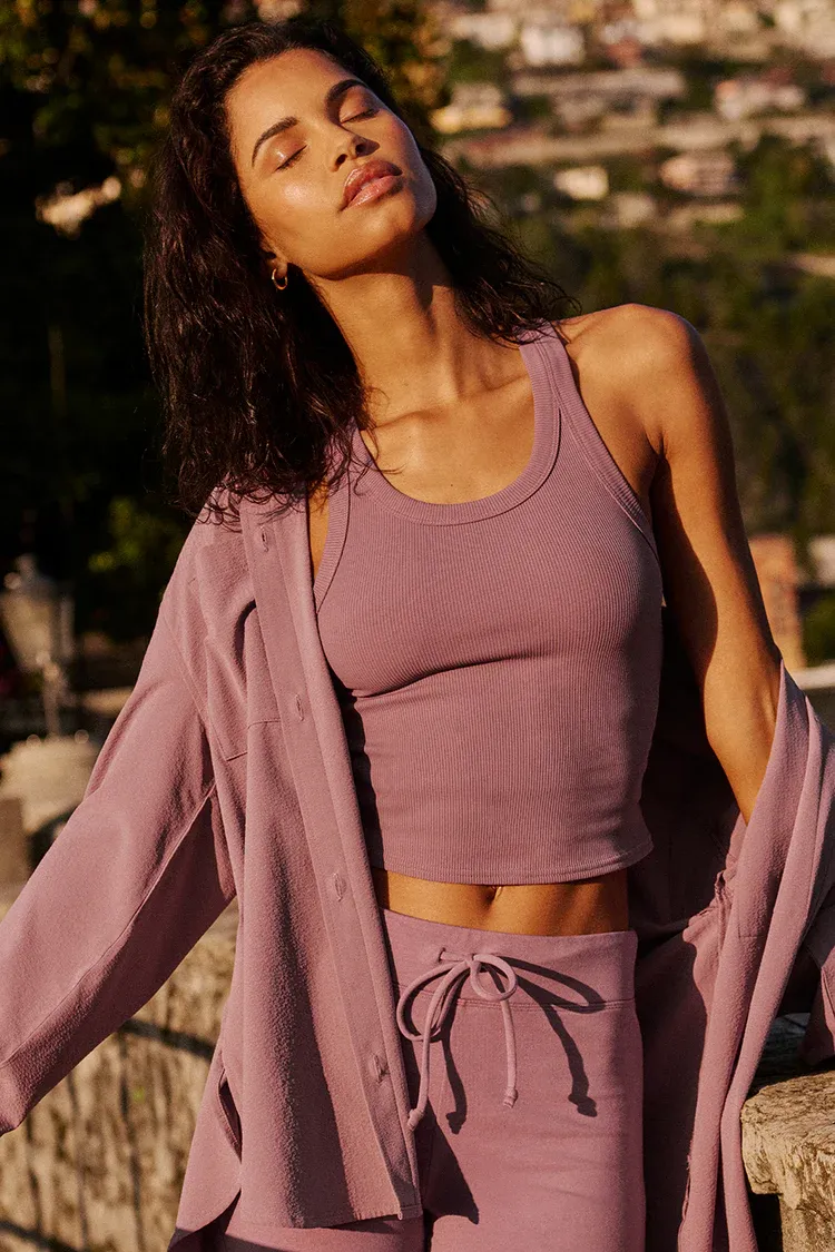 Blusa Goddess Ribbed Go-to