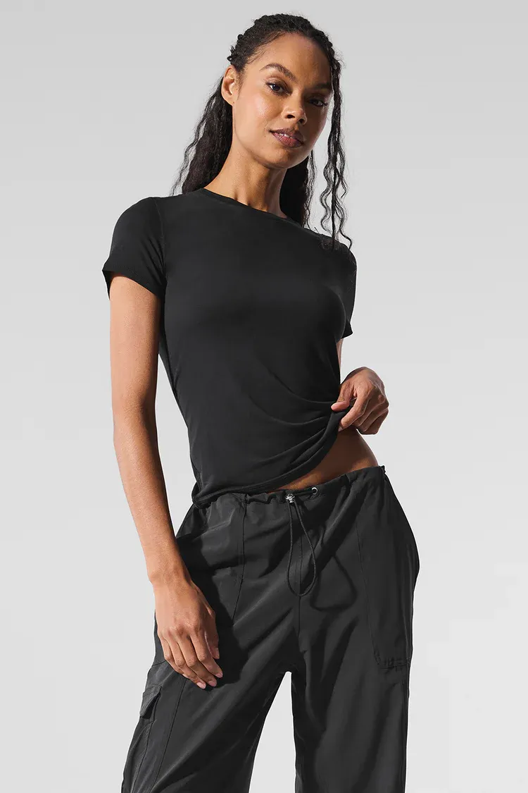 Blusa All Day Manga Curta